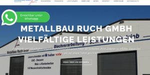 Metallbau Ruch GmbH bei Whatsapp